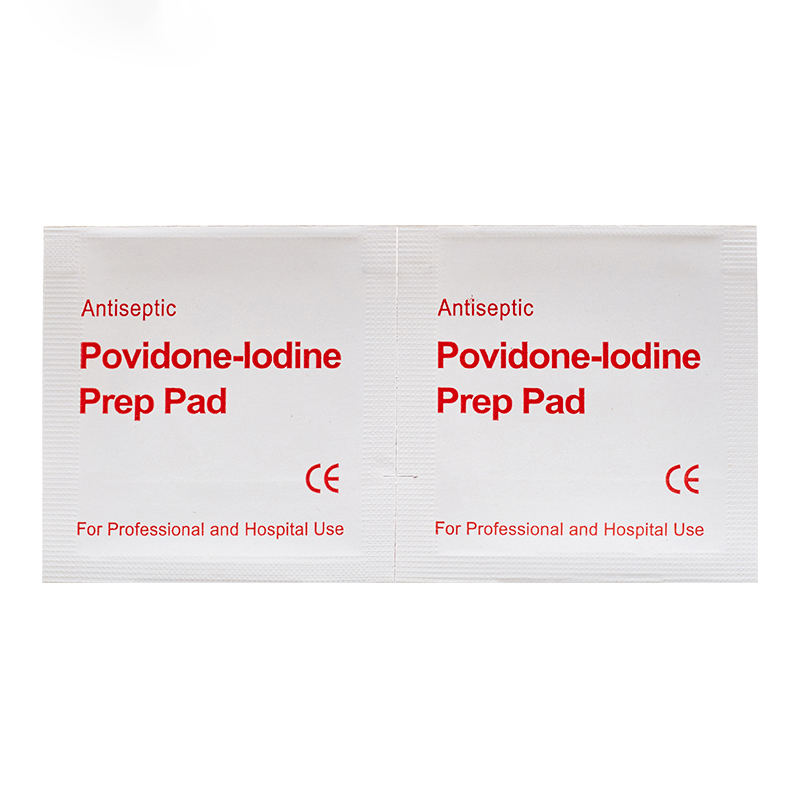 Medical-Grade Povidone Iodine Prep Pad 10% Individual Disinfecting Wipes