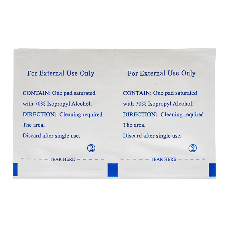 Custom Logo ISO/CE Certificated Alcohol Wipes Prep Pads Large Size