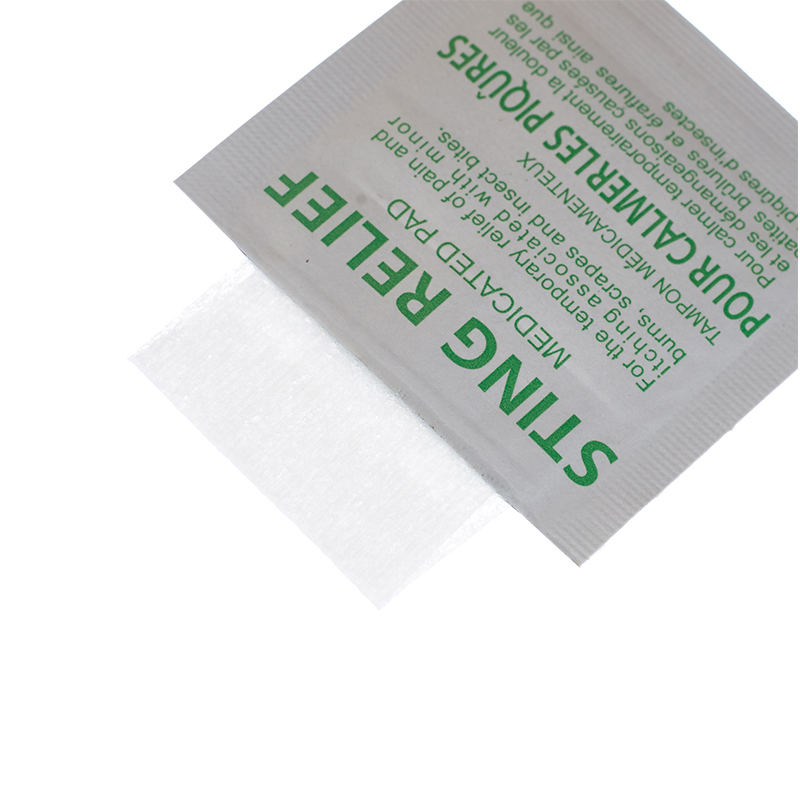 Sting Relief Prep Pad Non-Woven Skin Pads First Aid Use