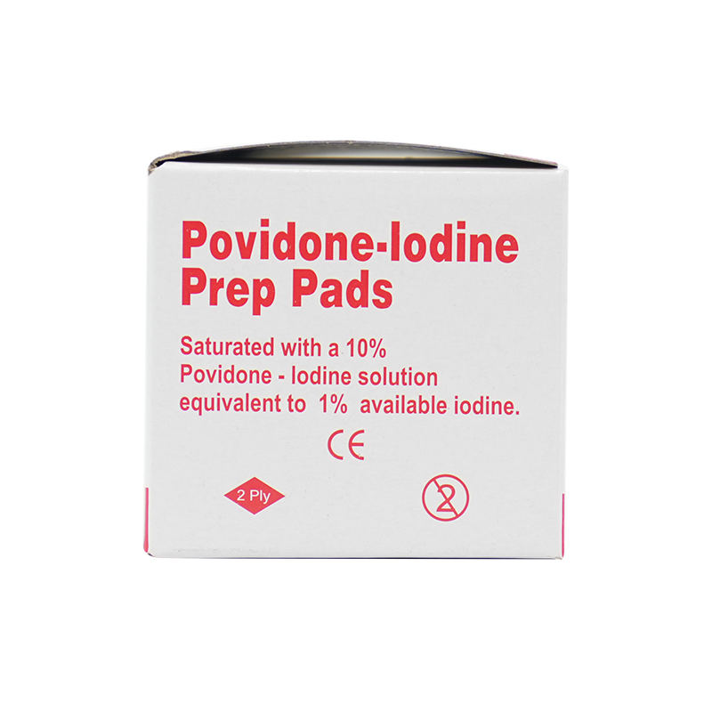 Medical-Grade Povidone Iodine Prep Pad 10% Individual Disinfecting Wipes