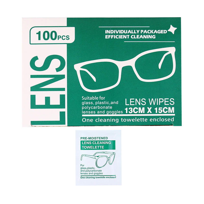 Anti Fog Wipes for Lens Individual Wrapped Cleaning Wet Wipes 100 PCS