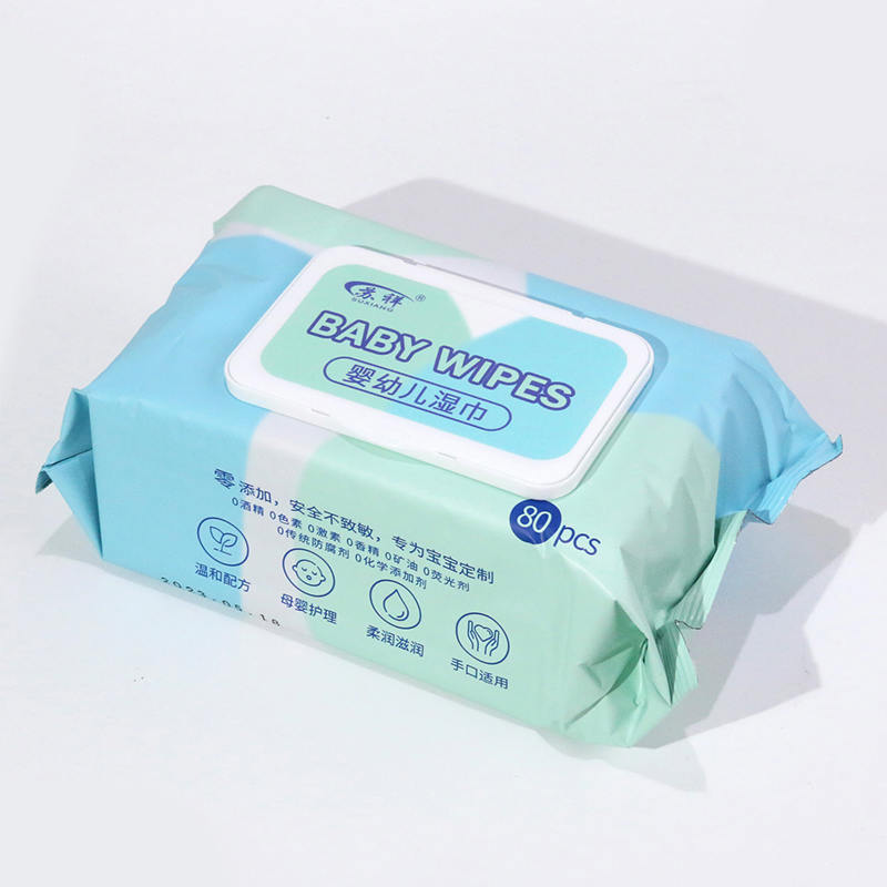 Biodegradable Hypoallergenic Baby Wipe Plastic-Free & Plant Based 