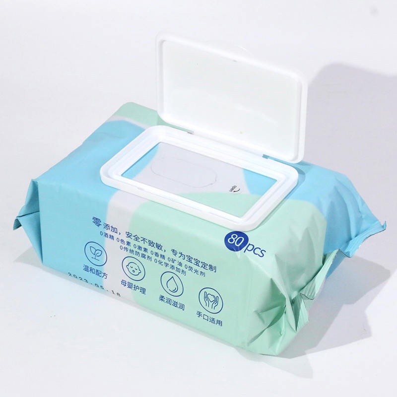 Biodegradable Hypoallergenic Baby Wipe Plastic-Free & Plant Based 