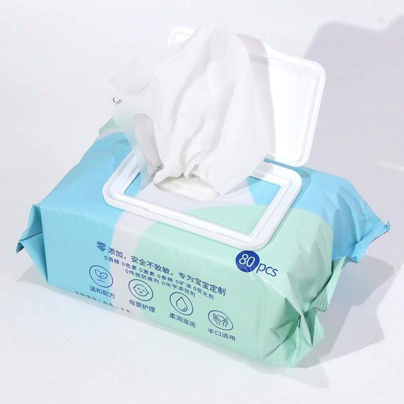 Biodegradable Hypoallergenic Baby Wipe Plastic-Free & Plant Based 